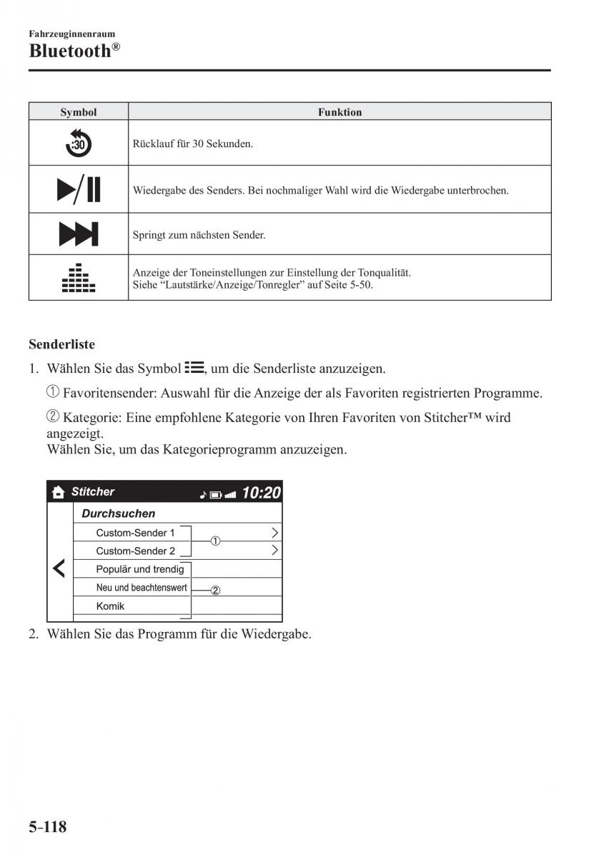 Mazda MX 5 Miata ND IV 4 Handbuch / page 404