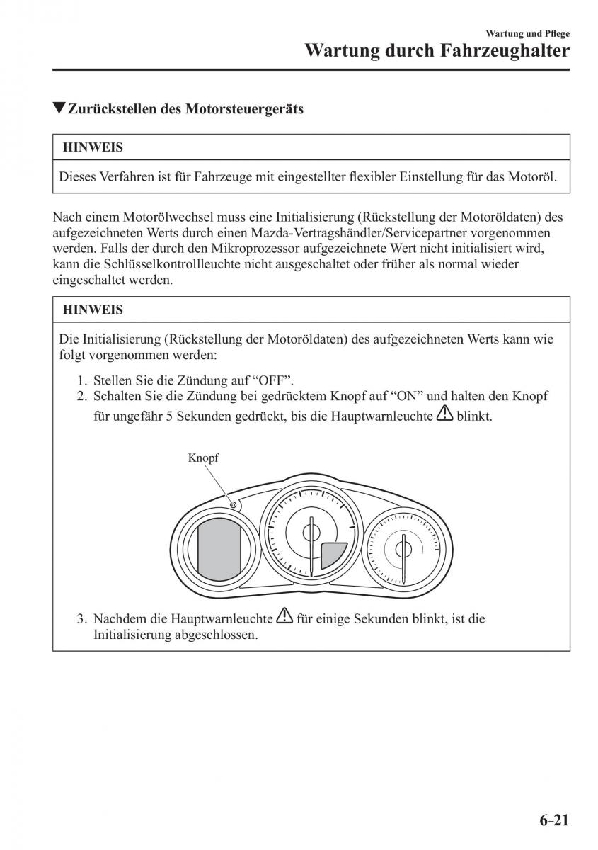 Mazda MX 5 Miata ND IV 4 Handbuch / page 443