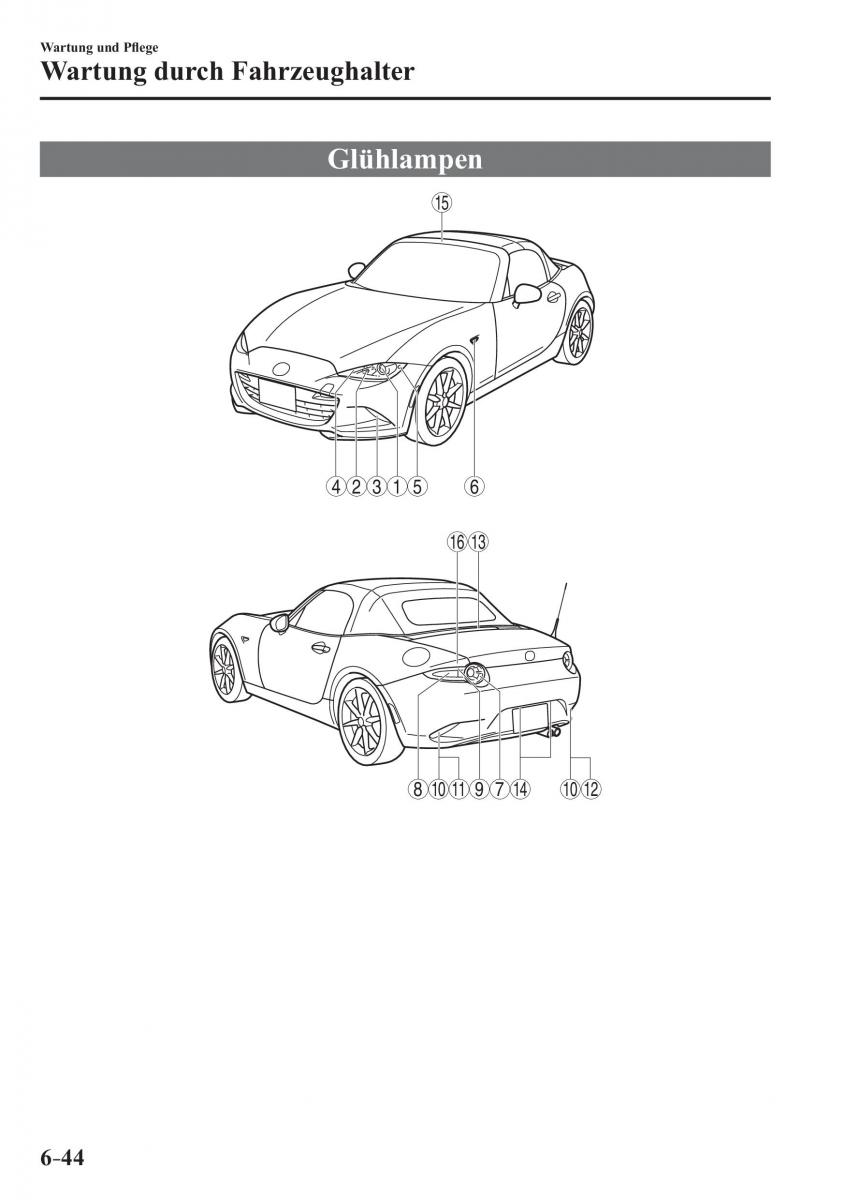 Mazda MX 5 Miata ND IV 4 Handbuch / page 466