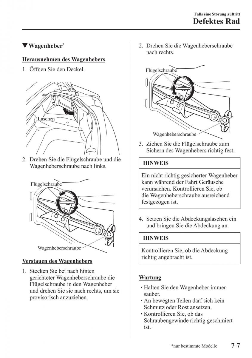 Mazda MX 5 Miata ND IV 4 Handbuch / page 499