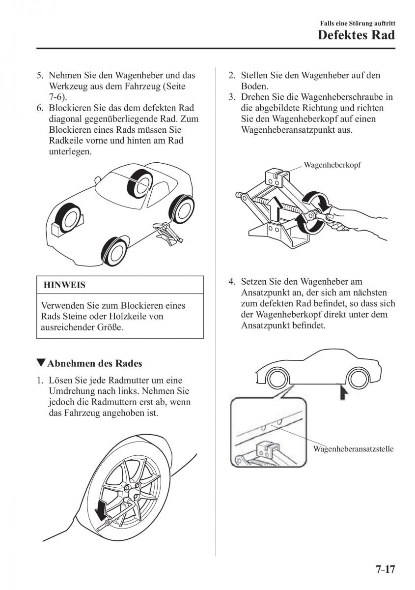 Mazda MX 5 Miata ND IV 4 Handbuch / page 509