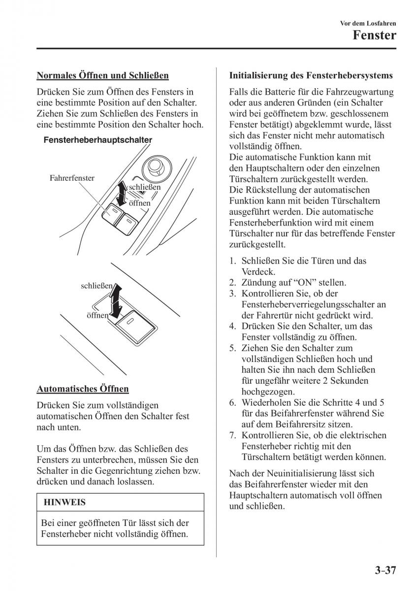 Mazda MX 5 Miata ND IV 4 Handbuch / page 115