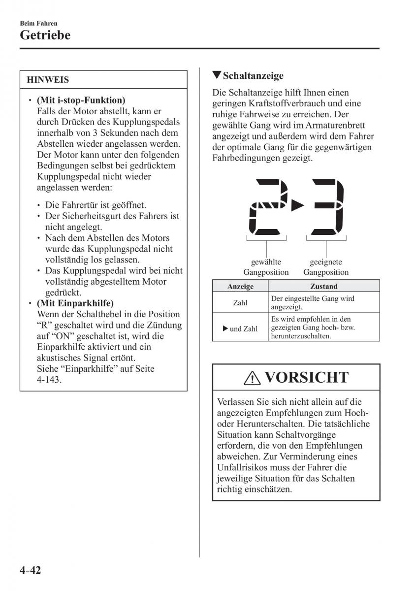 Mazda MX 5 Miata ND IV 4 Handbuch / page 180