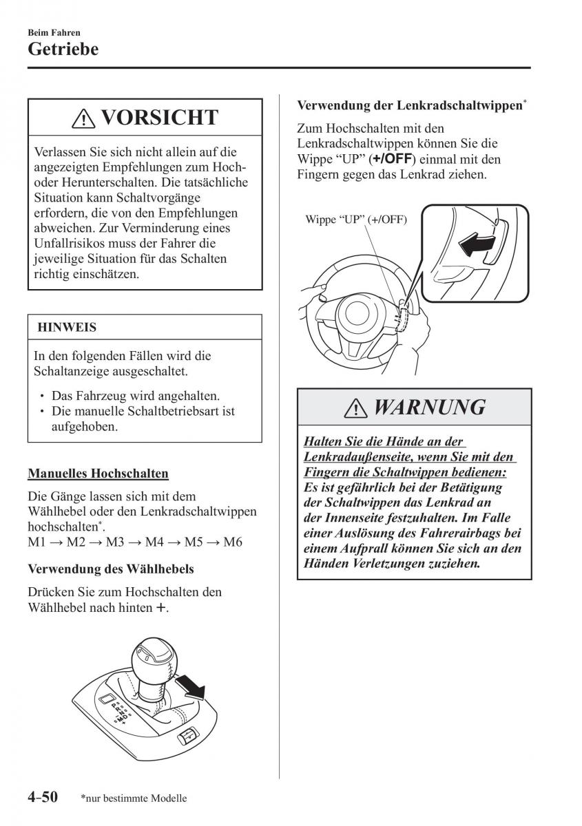 Mazda MX 5 Miata ND IV 4 Handbuch / page 188