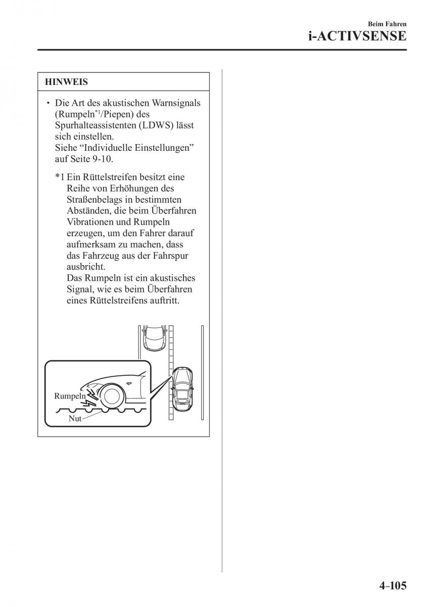 Mazda MX 5 Miata ND IV 4 Handbuch / page 243