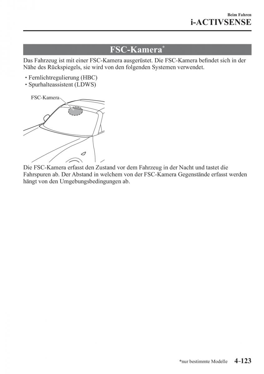 Mazda MX 5 Miata ND IV 4 Handbuch / page 261