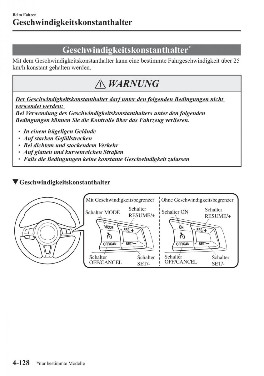 Mazda MX 5 Miata ND IV 4 Handbuch / page 266