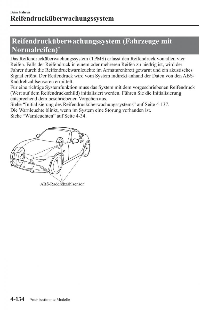 Mazda MX 5 Miata ND IV 4 Handbuch / page 272