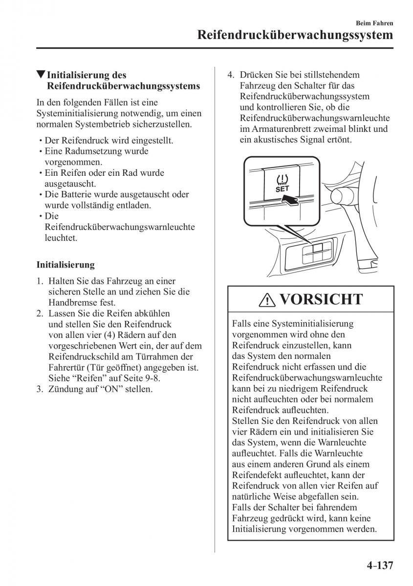 Mazda MX 5 Miata ND IV 4 Handbuch / page 275