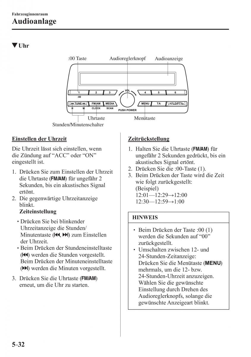 Mazda MX 5 Miata ND IV 4 Handbuch / page 318