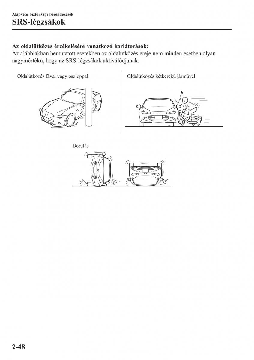 Mazda MX 5 Miata ND IV 4 Kezelesi utmutato / page 65