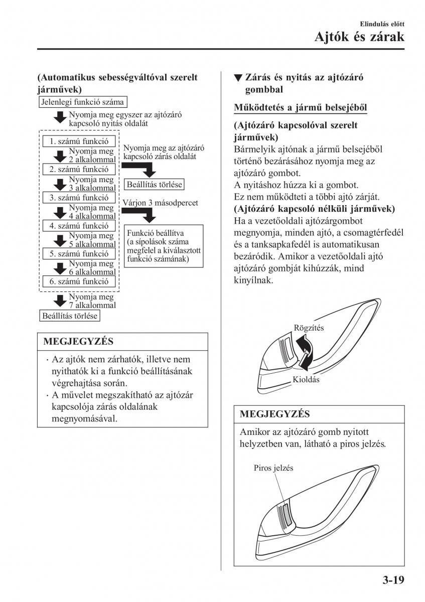 Mazda MX 5 Miata ND IV 4 Kezelesi utmutato / page 94