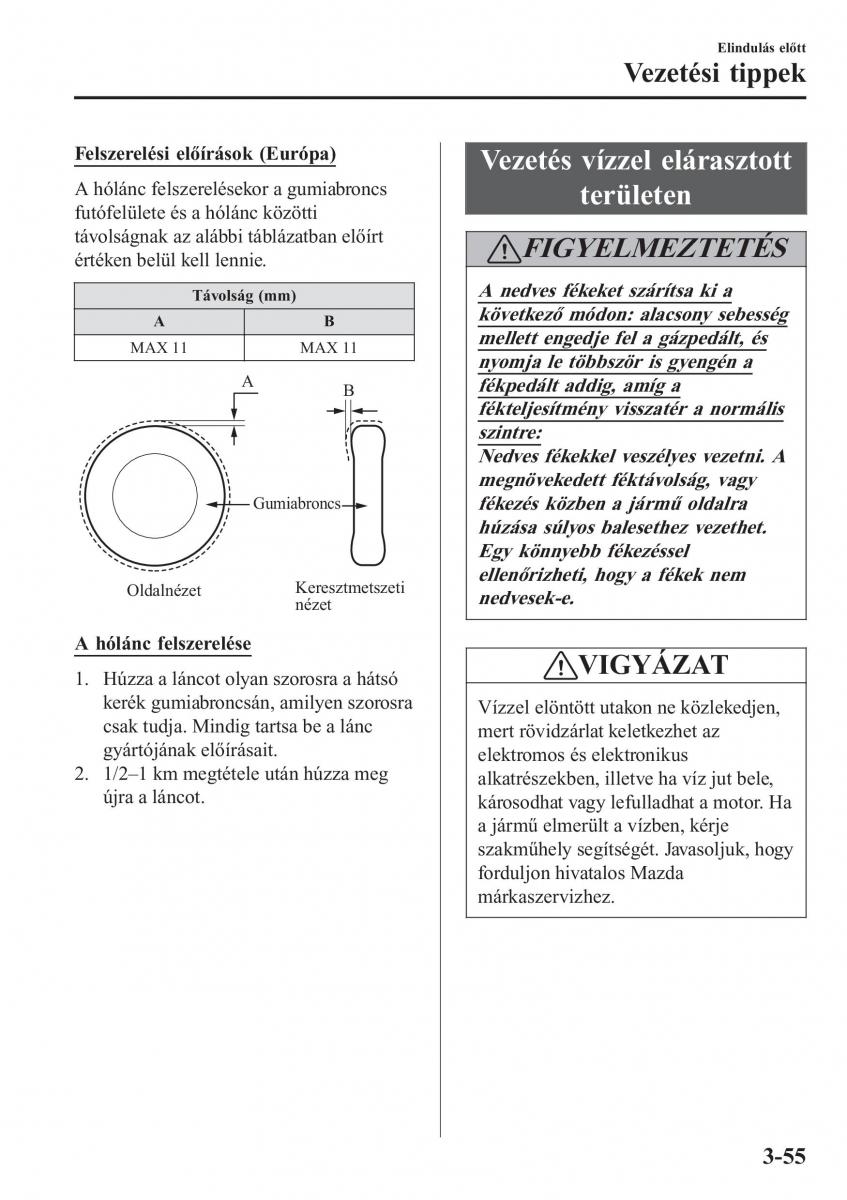 Mazda MX 5 Miata ND IV 4 Kezelesi utmutato / page 130