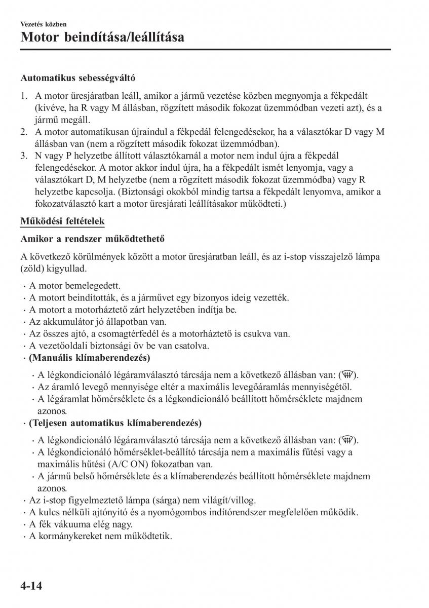 Mazda MX 5 Miata ND IV 4 Kezelesi utmutato / page 145