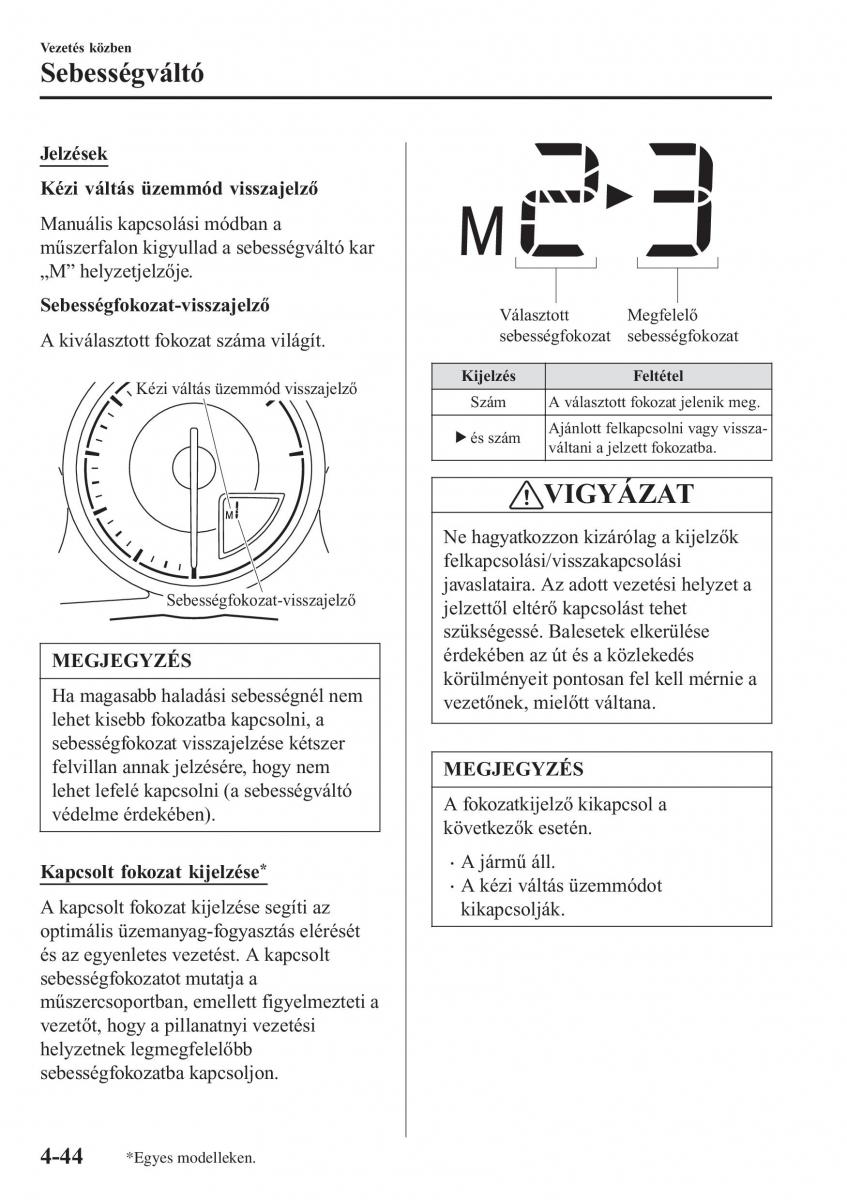 Mazda MX 5 Miata ND IV 4 Kezelesi utmutato / page 175