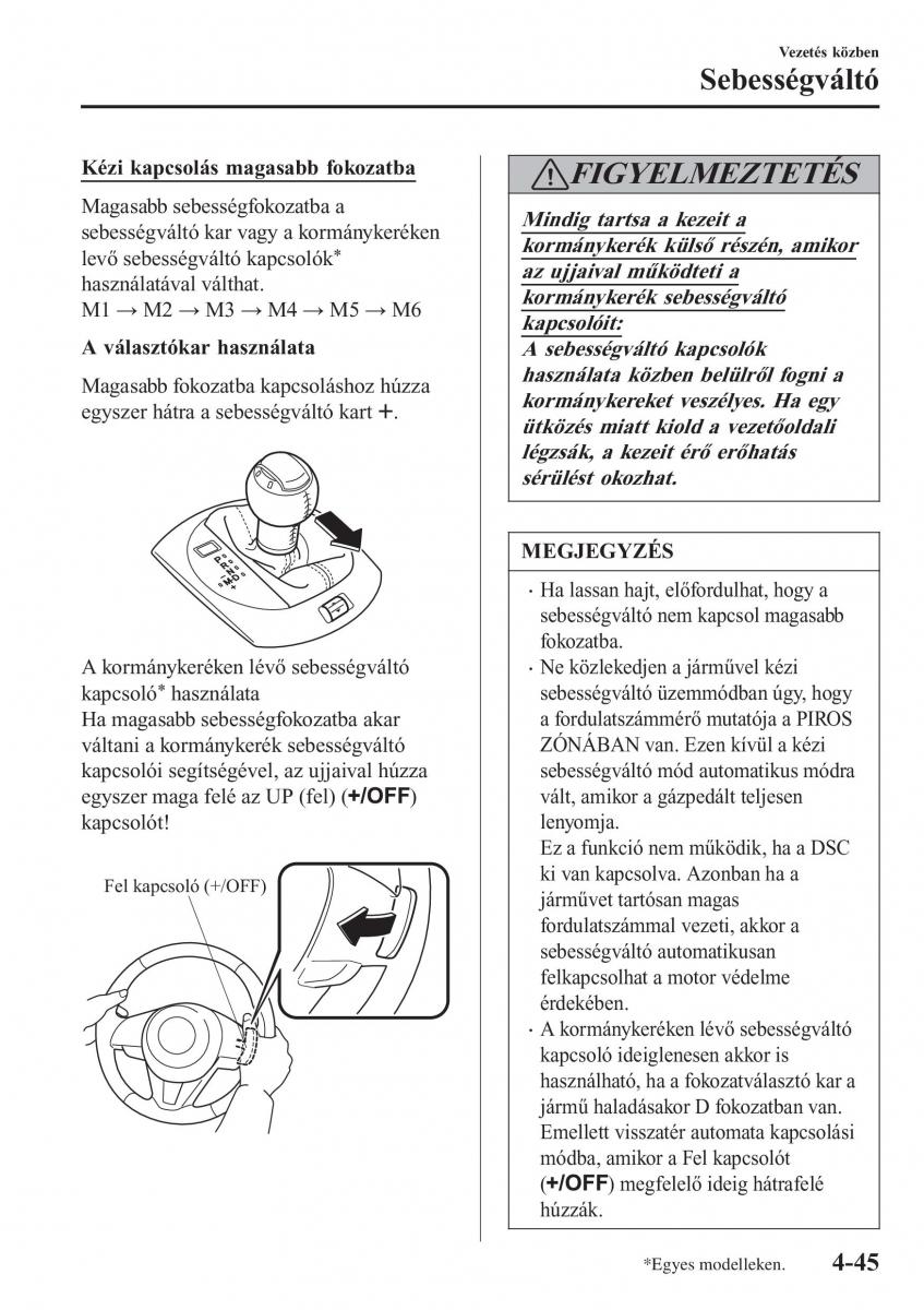 Mazda MX 5 Miata ND IV 4 Kezelesi utmutato / page 176