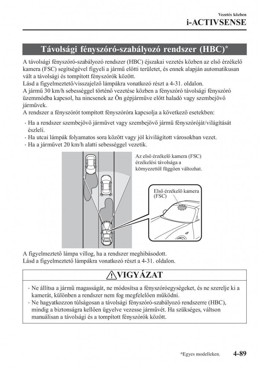 Mazda MX 5 Miata ND IV 4 Kezelesi utmutato / page 220