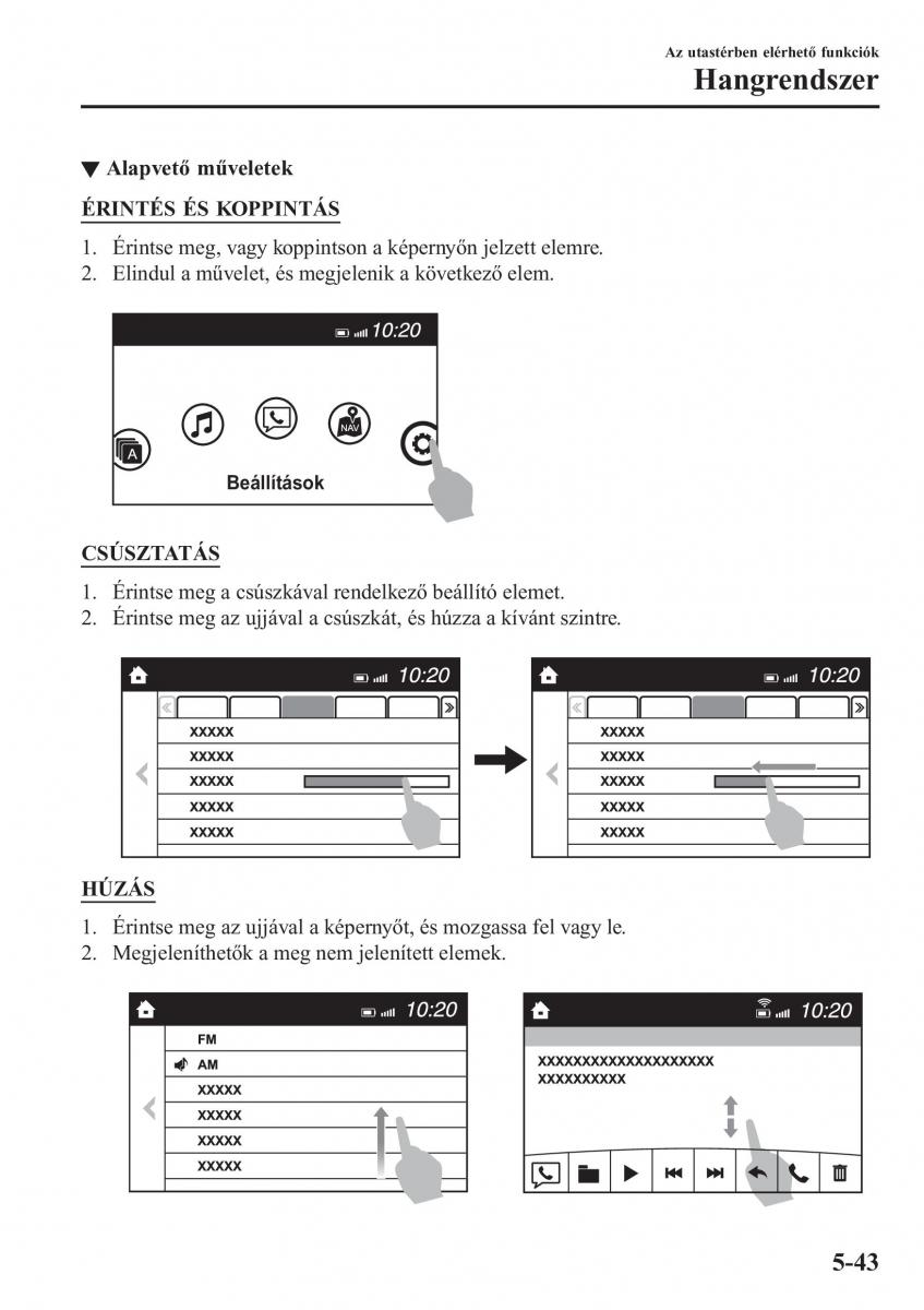 Mazda MX 5 Miata ND IV 4 Kezelesi utmutato / page 312