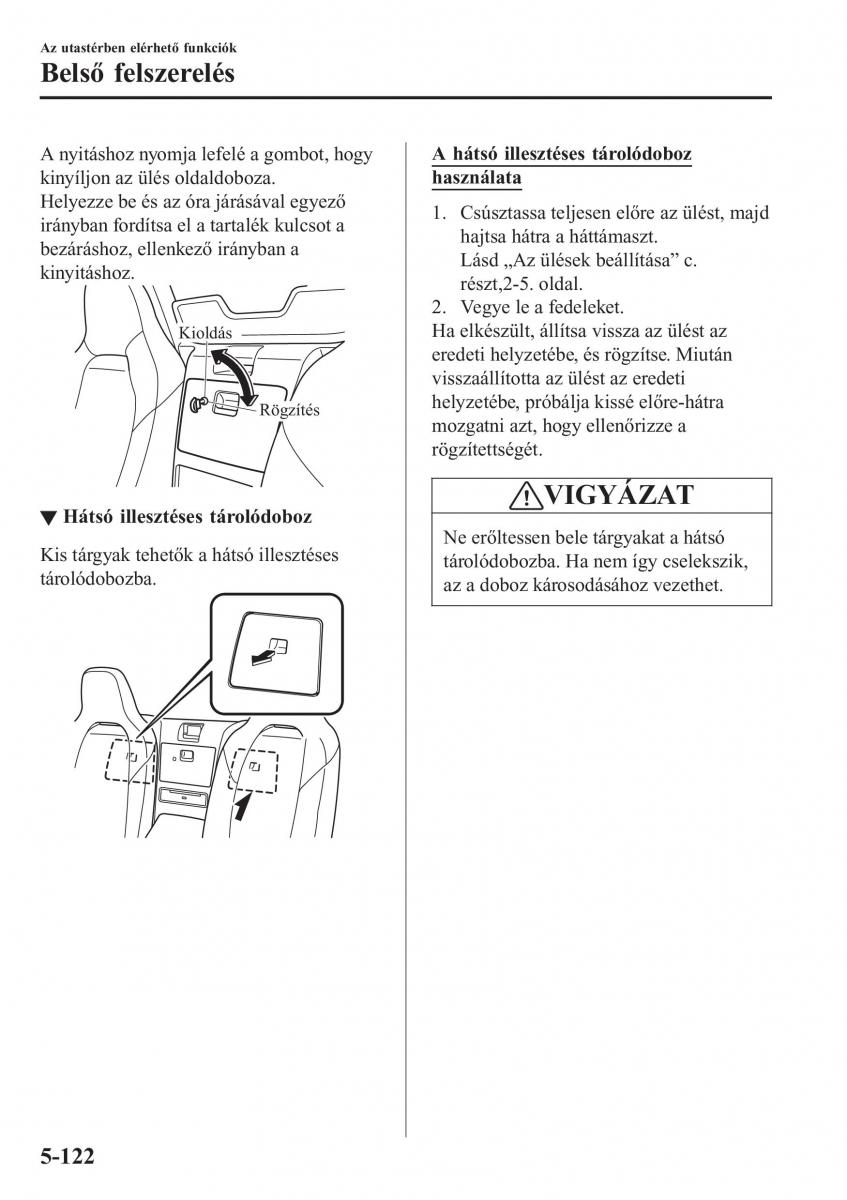 Mazda MX 5 Miata ND IV 4 Kezelesi utmutato / page 391