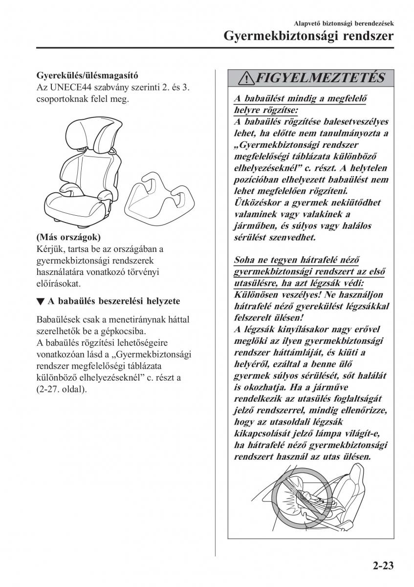 Mazda MX 5 Miata ND IV 4 Kezelesi utmutato / page 40