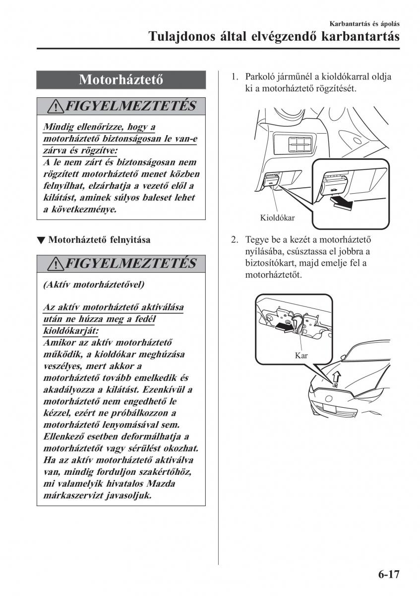 Mazda MX 5 Miata ND IV 4 Kezelesi utmutato / page 410