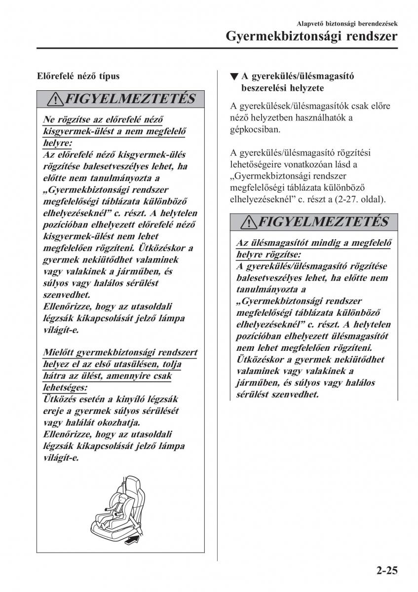 Mazda MX 5 Miata ND IV 4 Kezelesi utmutato / page 42