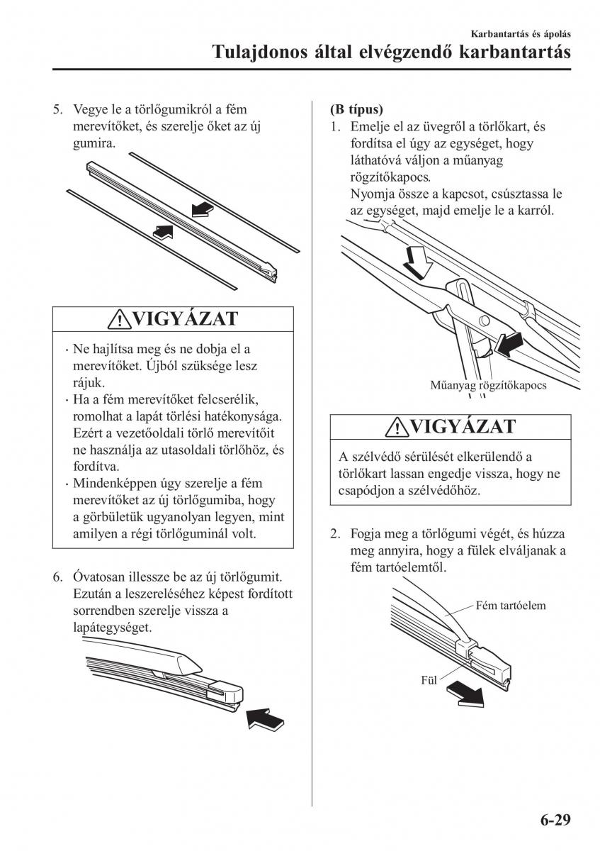 Mazda MX 5 Miata ND IV 4 Kezelesi utmutato / page 422