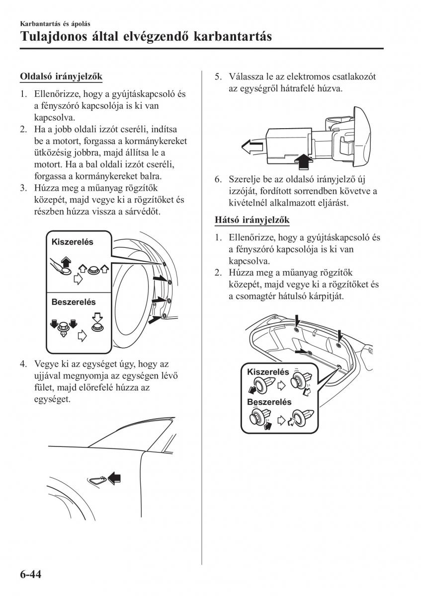 Mazda MX 5 Miata ND IV 4 Kezelesi utmutato / page 437