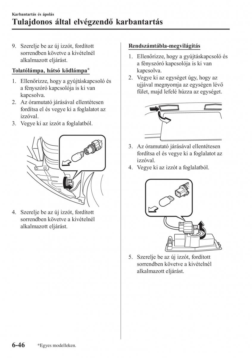 Mazda MX 5 Miata ND IV 4 Kezelesi utmutato / page 439