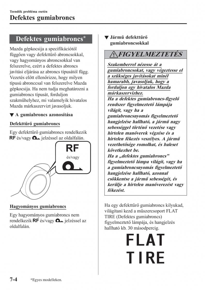 Mazda MX 5 Miata ND IV 4 Kezelesi utmutato / page 461