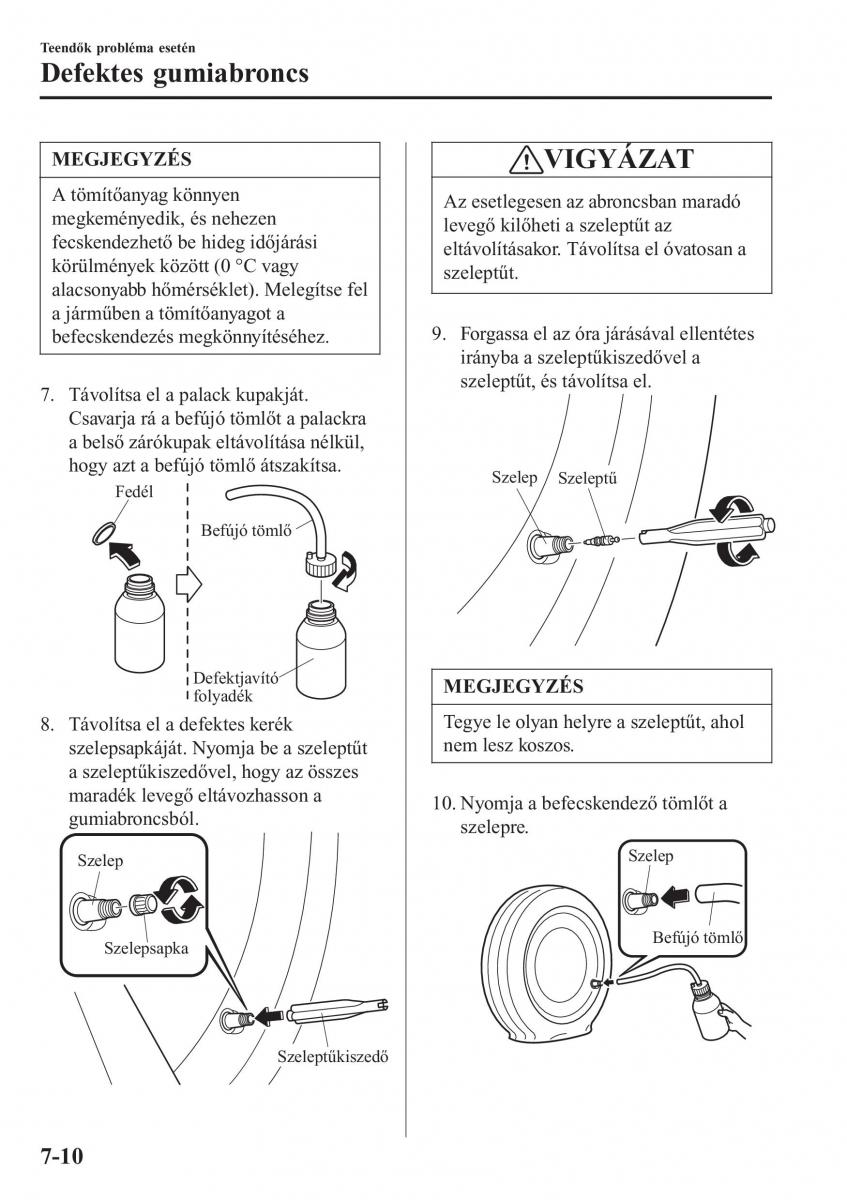 Mazda MX 5 Miata ND IV 4 Kezelesi utmutato / page 467