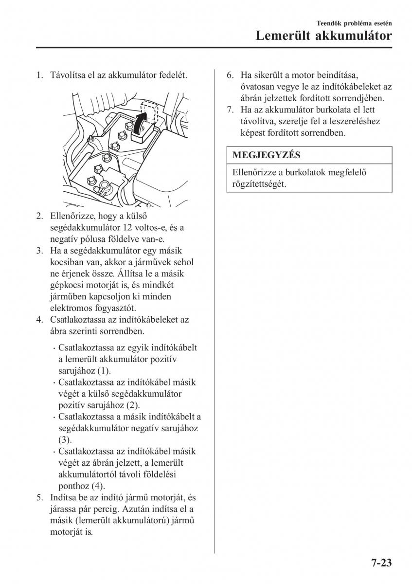 Mazda MX 5 Miata ND IV 4 Kezelesi utmutato / page 480