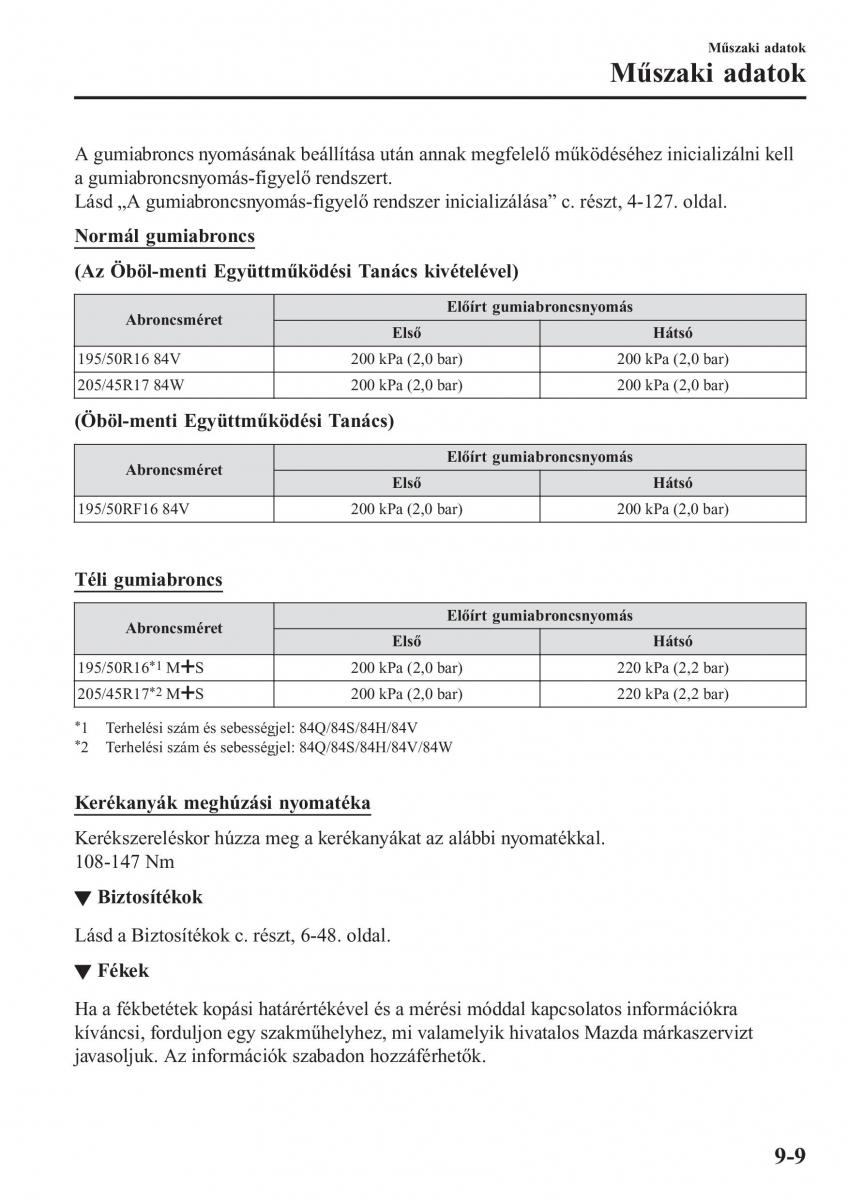 Mazda MX 5 Miata ND IV 4 Kezelesi utmutato / page 540