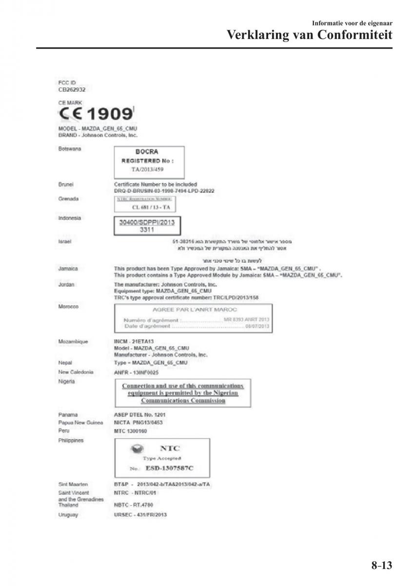 Mazda MX 5 Miata ND IV 4 handleiding / page 573