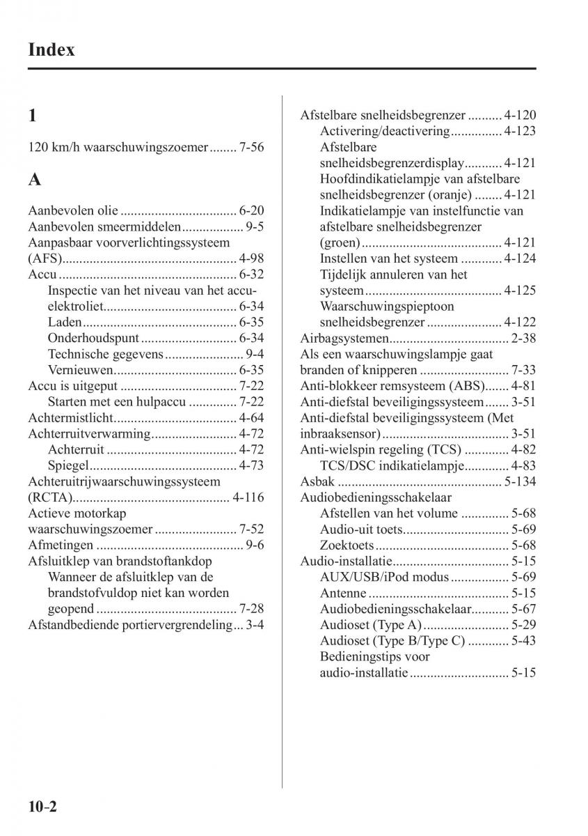 Mazda MX 5 Miata ND IV 4 handleiding / page 596