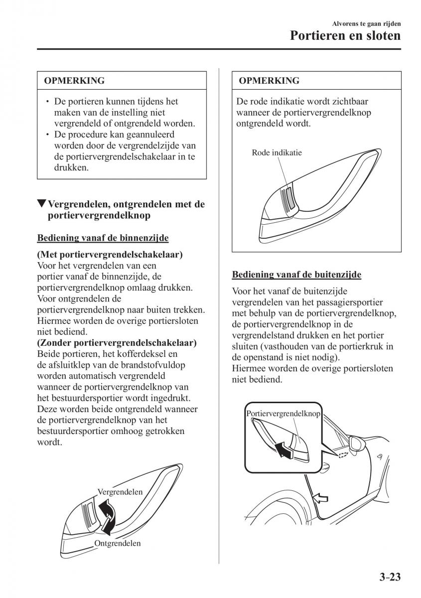 Mazda MX 5 Miata ND IV 4 handleiding / page 101