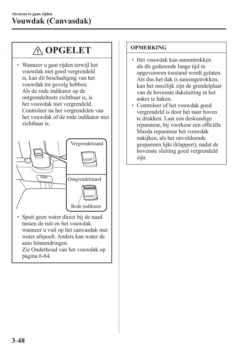 Mazda MX 5 Miata ND IV 4 handleiding / page 126