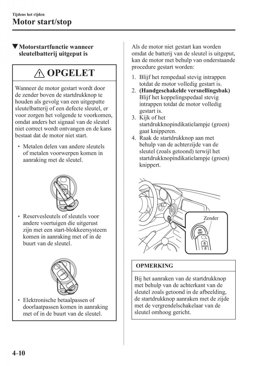 Mazda MX 5 Miata ND IV 4 handleiding / page 154