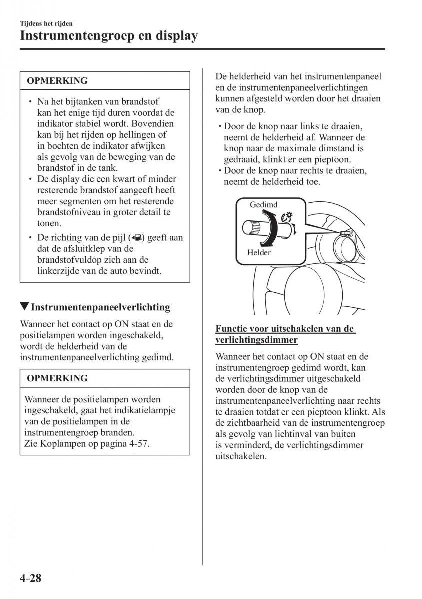 Mazda MX 5 Miata ND IV 4 handleiding / page 172