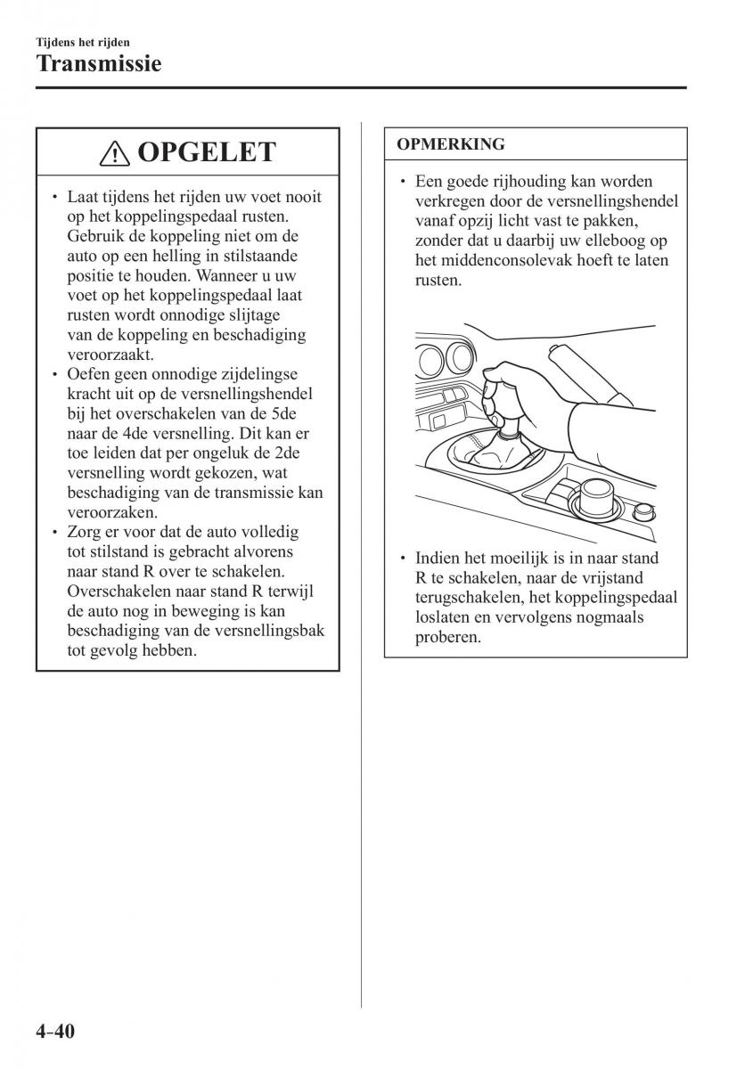 Mazda MX 5 Miata ND IV 4 handleiding / page 184