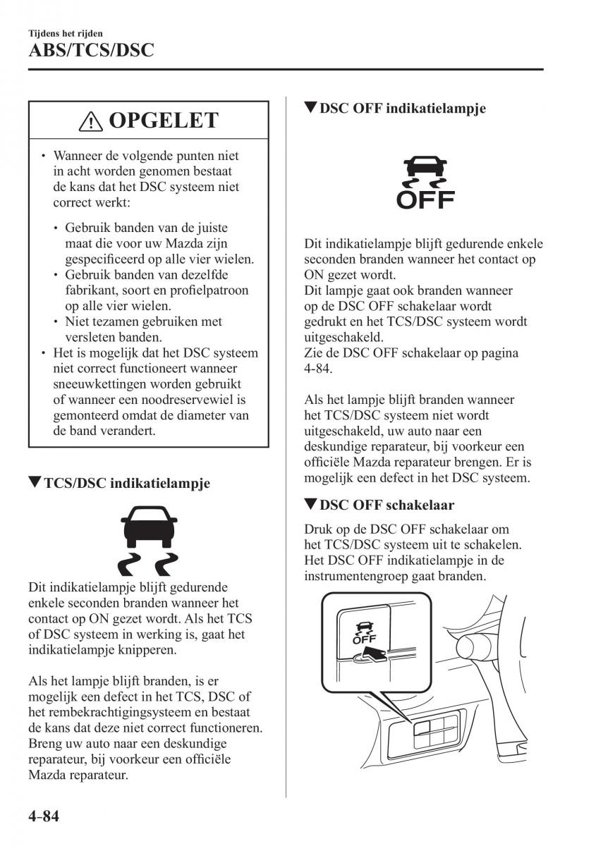 Mazda MX 5 Miata ND IV 4 handleiding / page 228