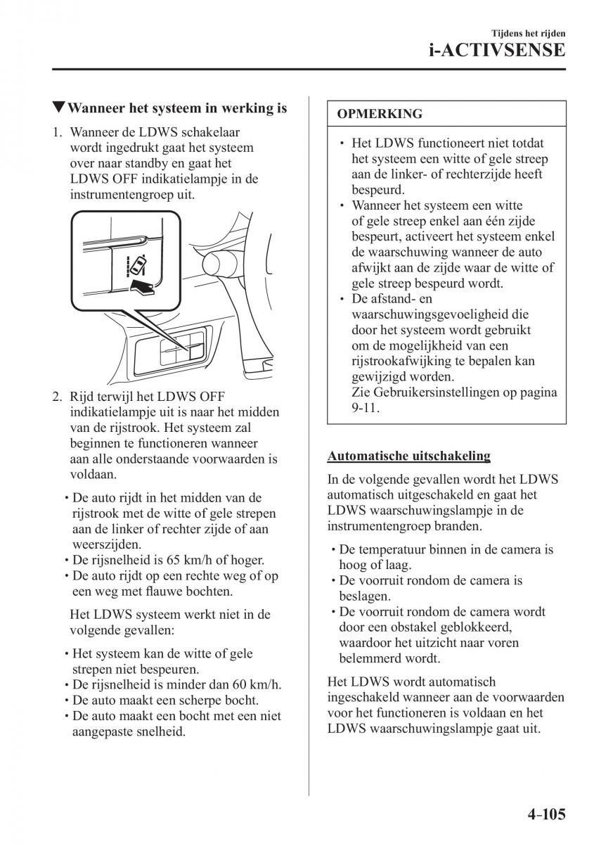 Mazda MX 5 Miata ND IV 4 handleiding / page 249