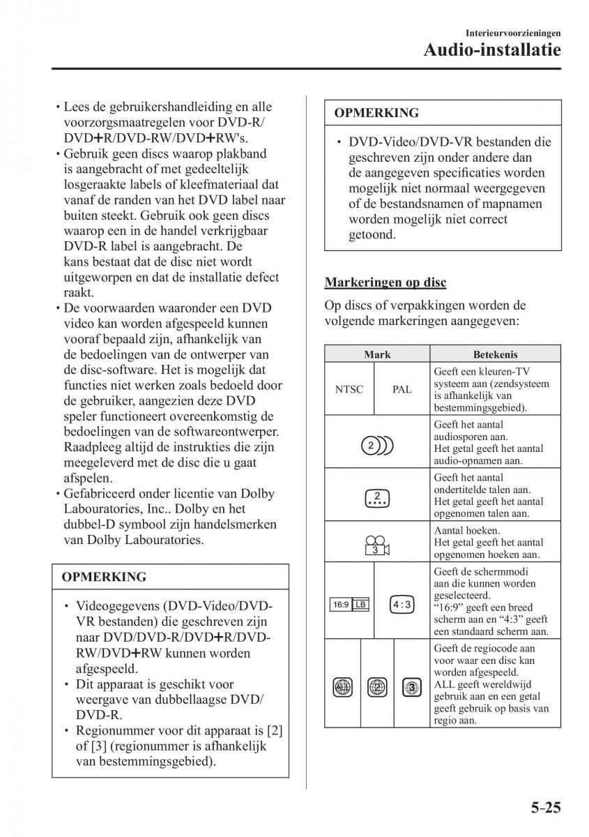 Mazda MX 5 Miata ND IV 4 handleiding / page 321