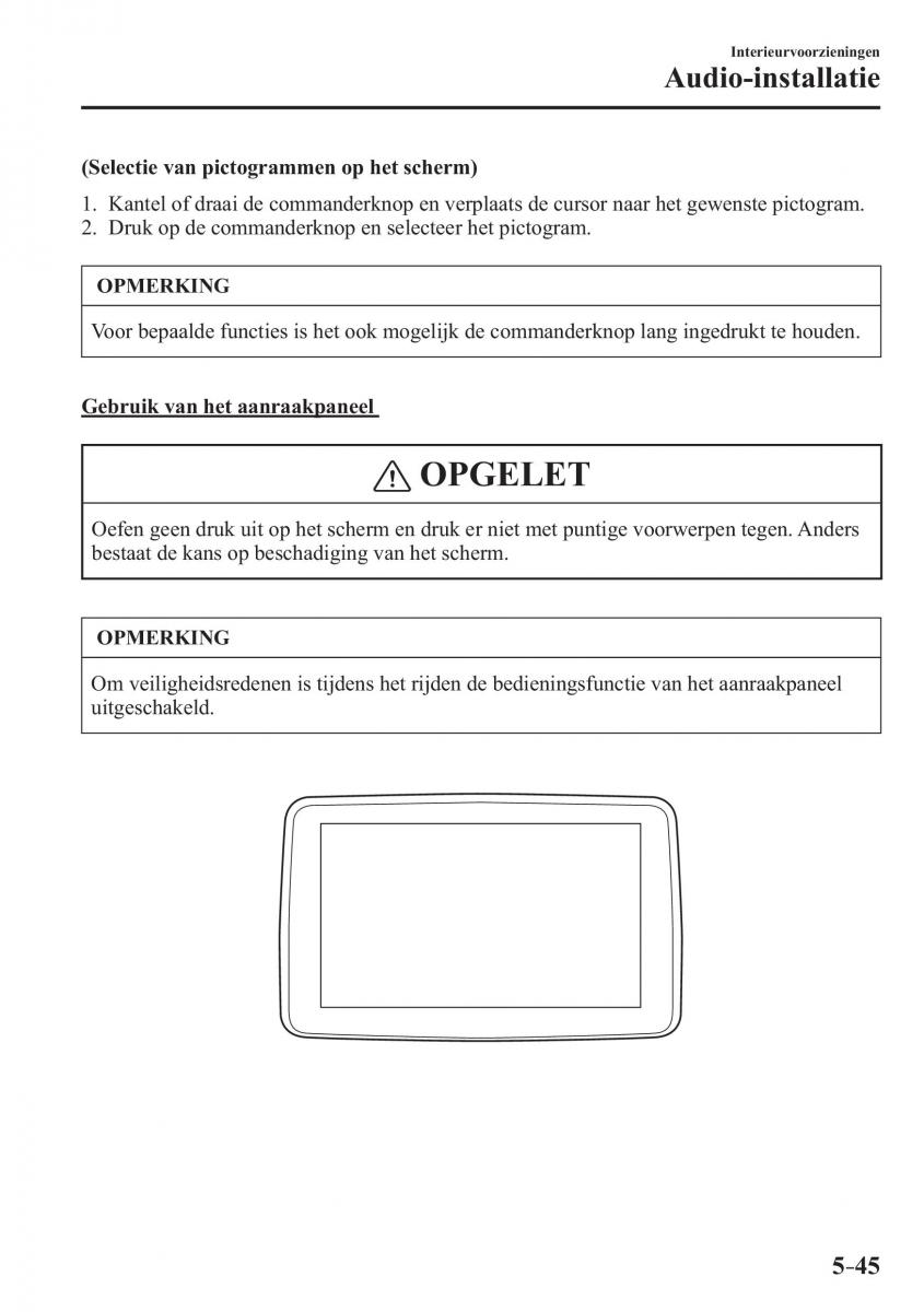 Mazda MX 5 Miata ND IV 4 handleiding / page 341