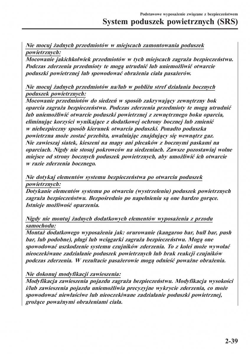 Mazda MX 5 Miata ND IV 4 instrukcja obslugi / page 56