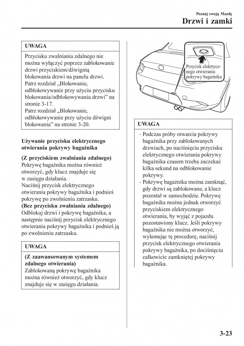 Mazda MX 5 Miata ND IV 4 instrukcja obslugi / page 100