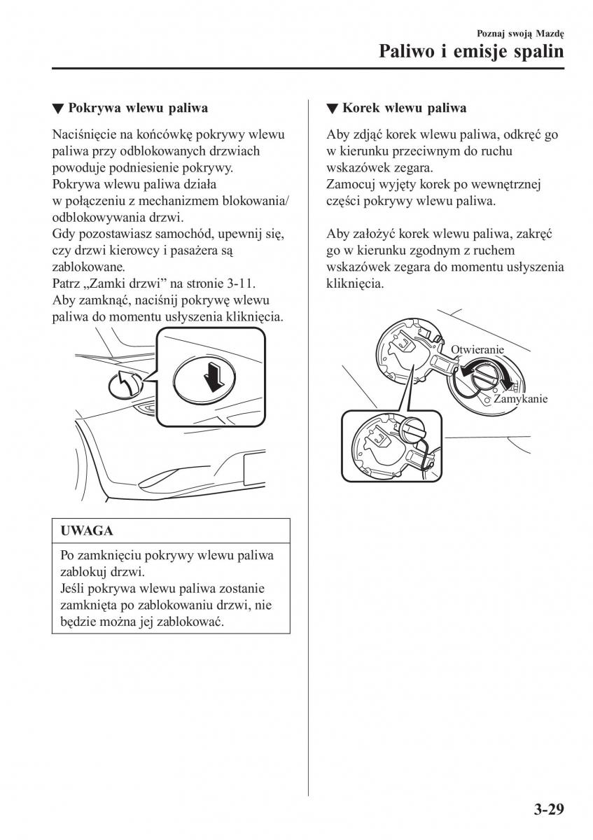 Mazda MX 5 Miata ND IV 4 instrukcja obslugi / page 106