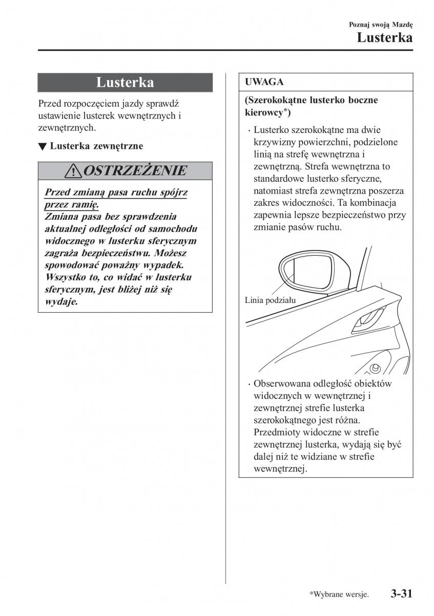 Mazda MX 5 Miata ND IV 4 instrukcja obslugi / page 108