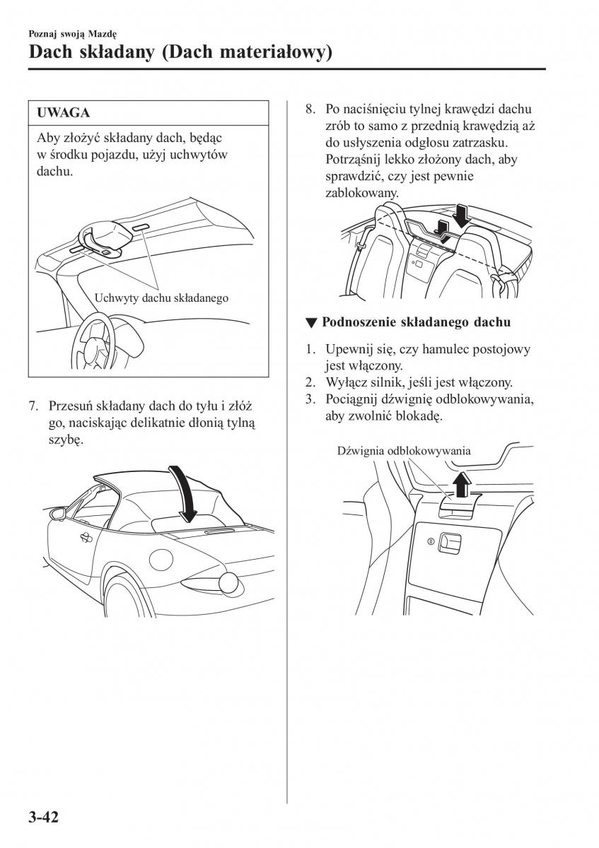 Mazda MX 5 Miata ND IV 4 instrukcja obslugi / page 119