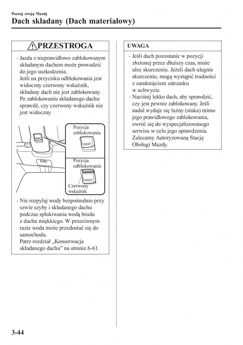 Mazda MX 5 Miata ND IV 4 instrukcja obslugi / page 121